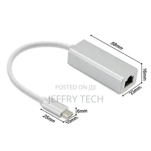 Type-C to Rj45 Lan Network 1000mbps Thunderbolt 3 Converter