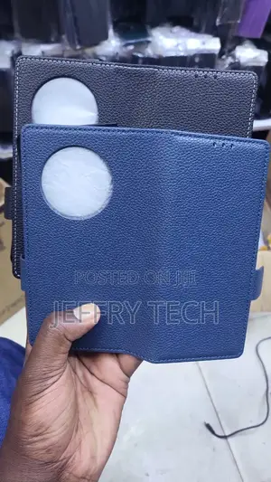 Leather Matte Front+Back Back Cover for Tecno Phantom v Fold
