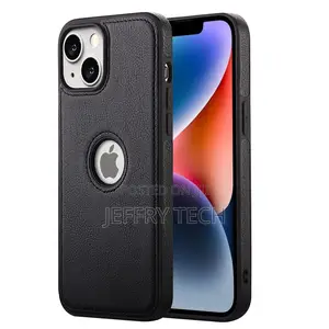 Leather Flexible Back Cover for iPhone 14 Plus (6.7 Inch) (B