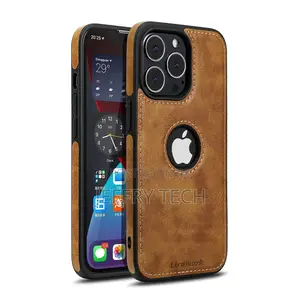 Apple iPhone 13 Pro Max (6.7 Inch) (Brown) Leather Flexible