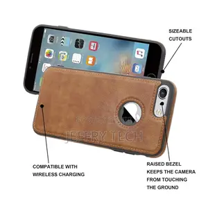 Leather Flexible Back Brown Case for iPhone 6 / iPhone 6s