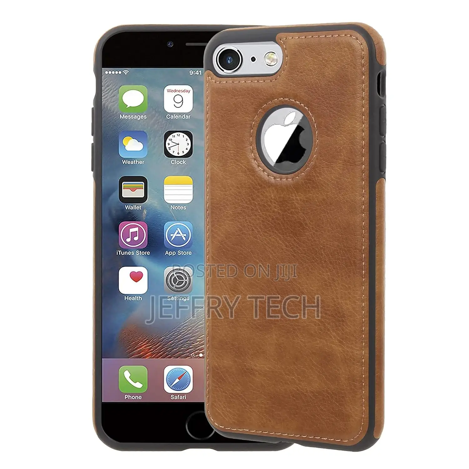 Leather Flexible Back Brown Case for iPhone 6 / iPhone 6s