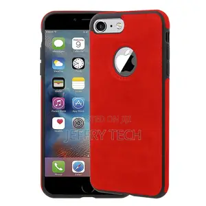 Leather Back Case for Apple iPhone 6 / iPhone 6s (Red)