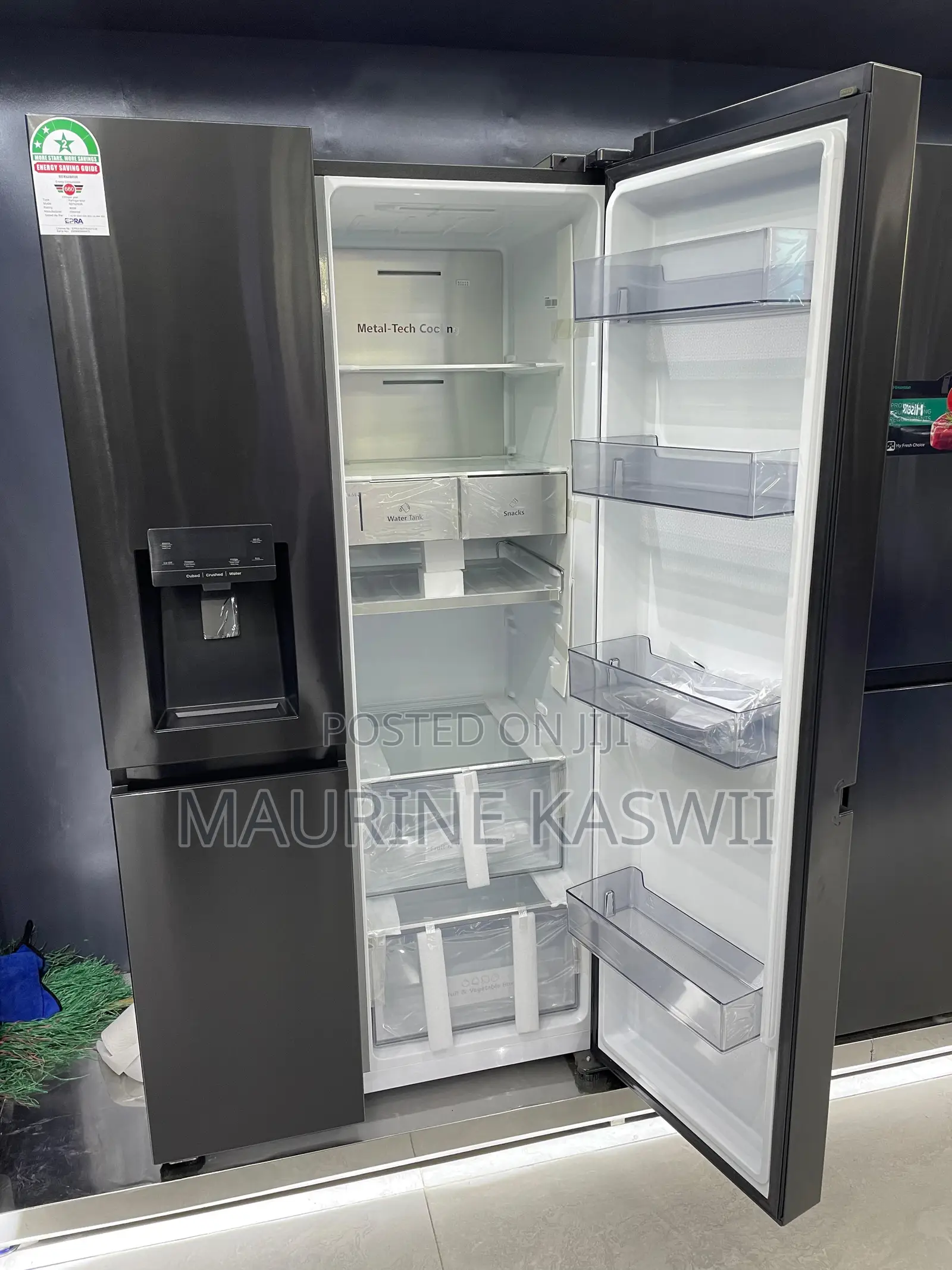 Hisense REF628DR 628L Infinite Side by Side Refrigerator