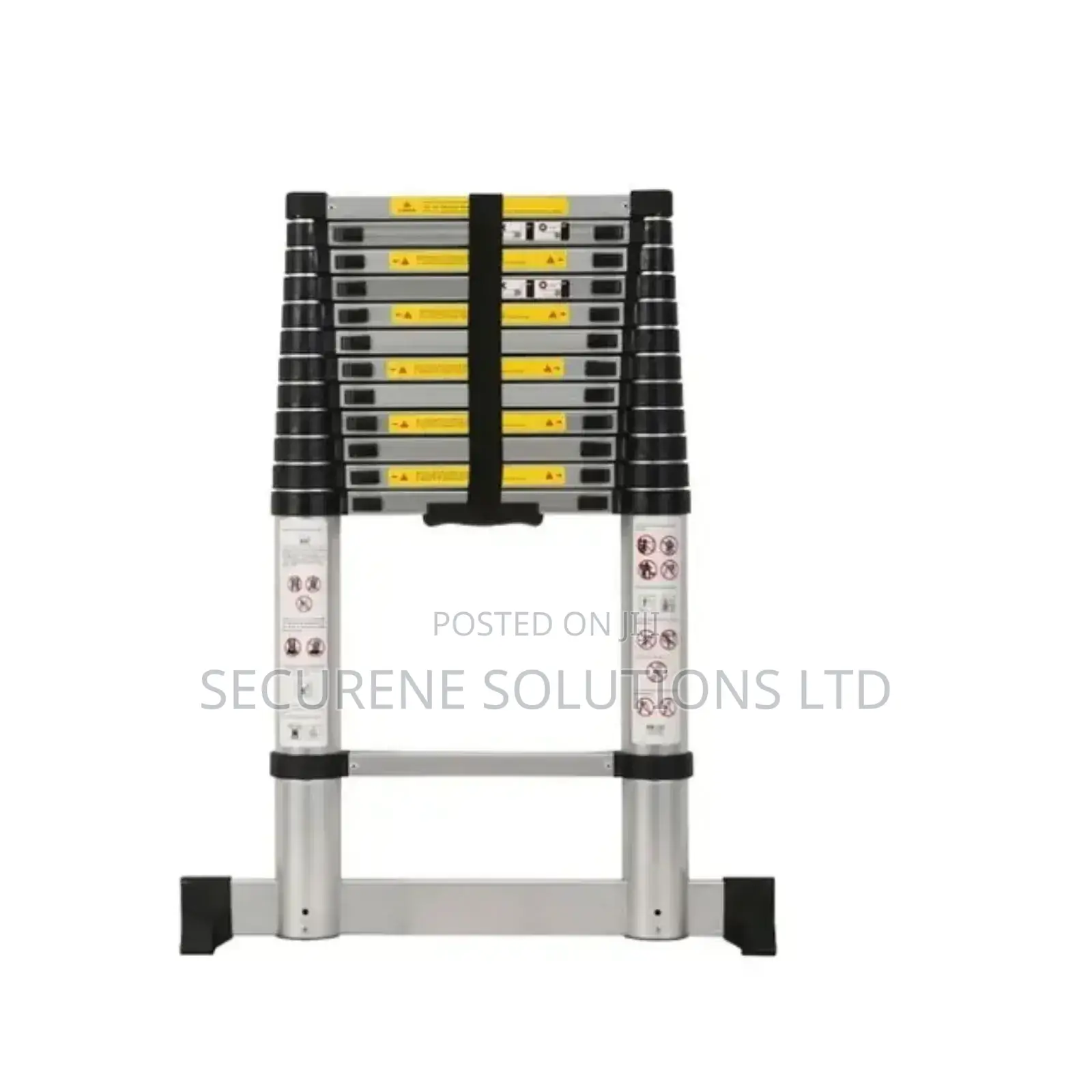 3.8m Aluminium Single Telescopic Ladders