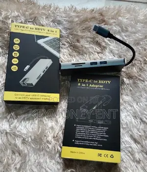 Type C to HDMI,Lan,Type C, USB. SD, VGA 8 in 1type C Hub