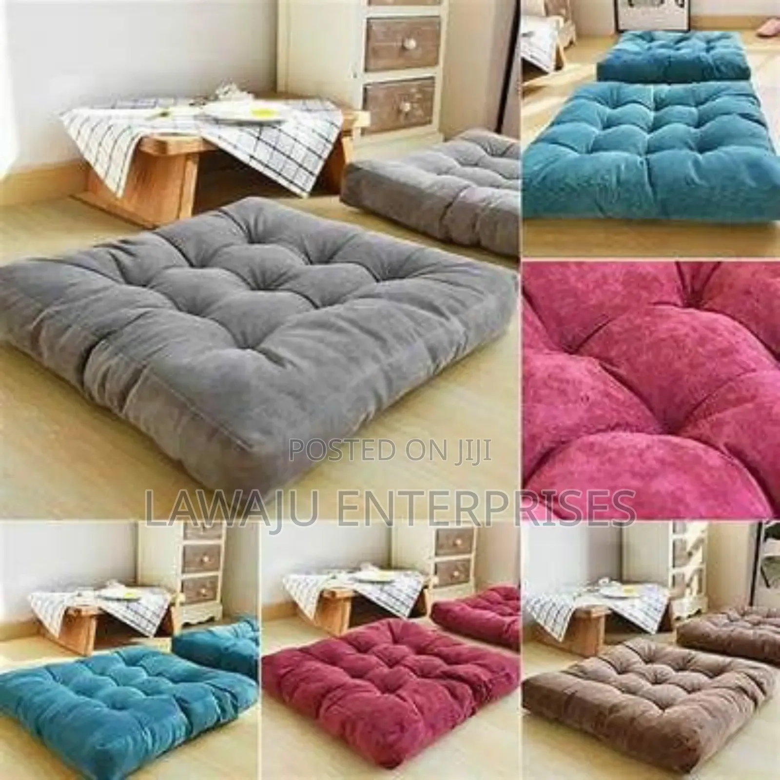 Square Floor Pillows