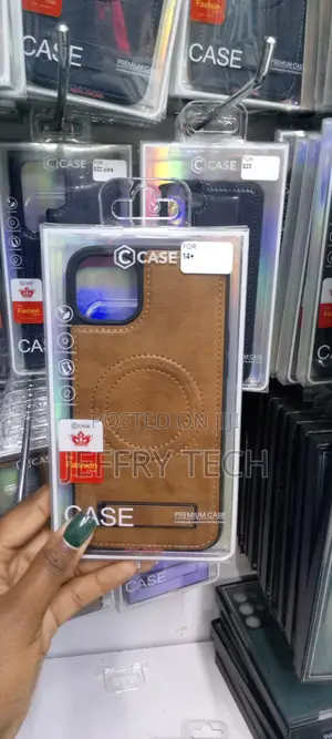 iPhone 14 Plus Premium PU Leather Case,Built-in Invisible St