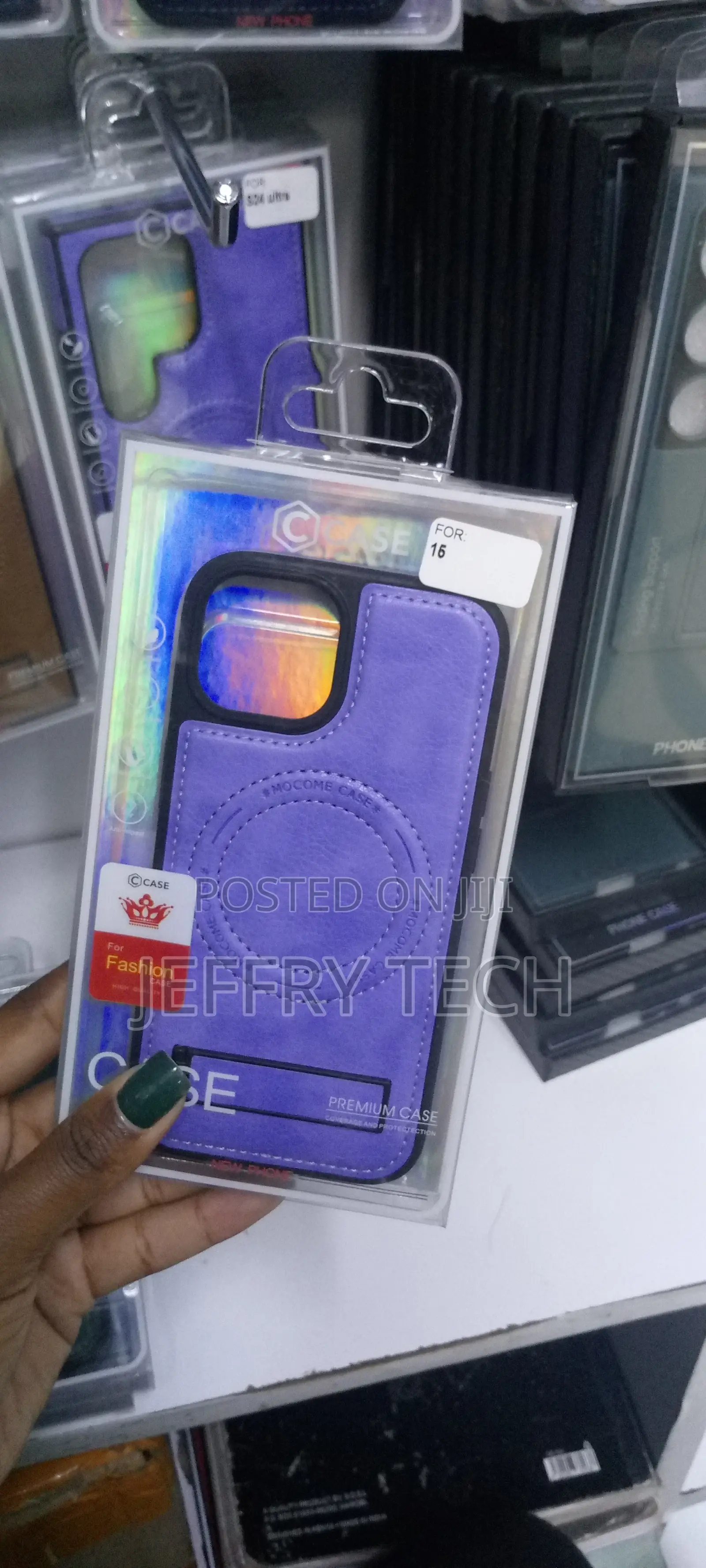 iPhone 15 Leather Case,Compatible With Magsafe