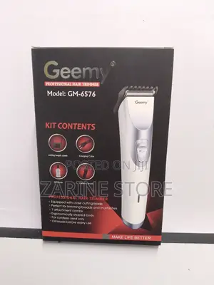 Geemy Professional Hair Trimmer With Close Cutting Blade