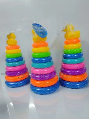Kids and Toddler Rainbow Tower Toys