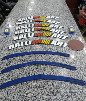 3D Ralli Art Tyre Sticker