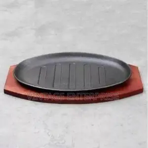 Sizzling Plate :;Quality Velvet Plates (25*16 Cm Size ) ••√