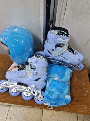 HGH Quality Hard Skate Shoes. Blue Skates