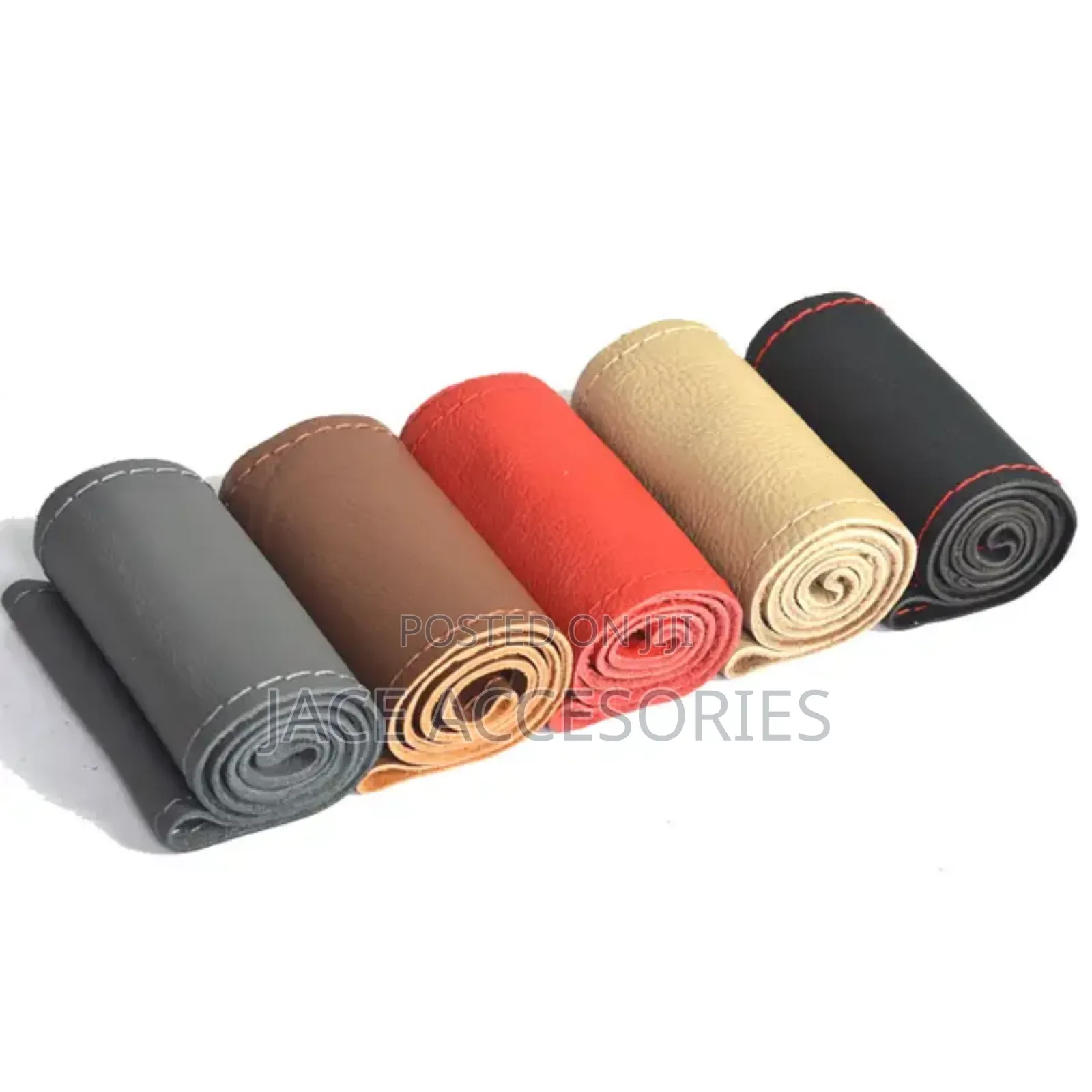 Microfiber Car Steering Leather Stitching