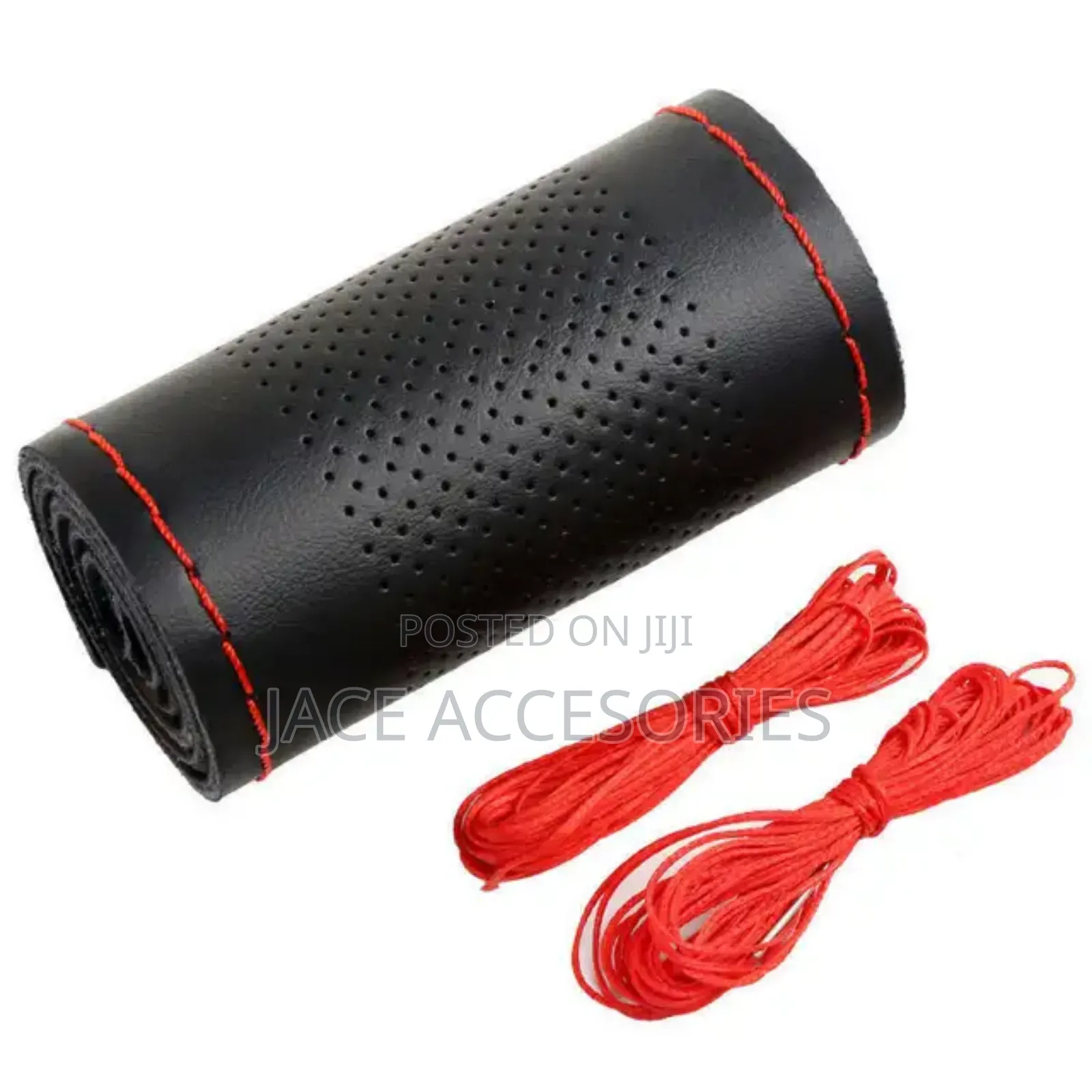 Microfiber Car Steering Leather Stitching