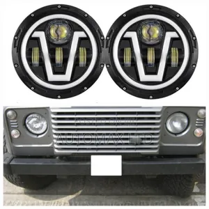 Landrover Defender, v-Type Pattern LED Headlights
