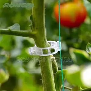 Garden Vine Plastic Tomato Vine Plant Support Clips - 100pc
