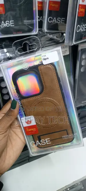 iPhone 15 Pro With Hidden Kickstand, [Compatible With Magsa
