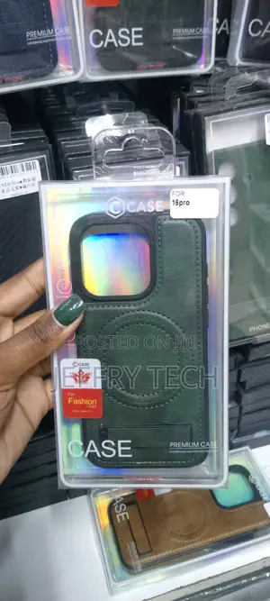 iPhone 15 Pro With Hidden Kickstand, [Compatible With Magsaf
