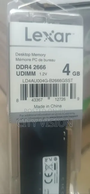Lexar 4gb DDR4 2666
