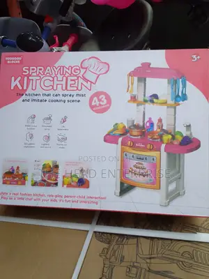 Now Available, Girls Toy Kitchen Set '