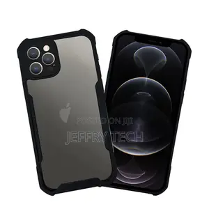 Transparent Clear Shock Proof Case for Apple iPhone 12 Pro (