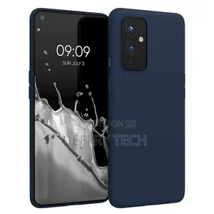 Silicone Soft Back Cover Case for Oneplus 9/1+9 (Midnight Bl
