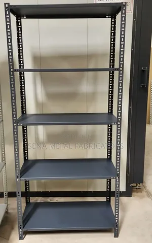 High-Quality Powder-Coated Metal Storage Shelves.