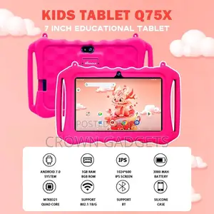 Wintouch 7 Inch Kids Tablet Educational Learning Rugged Case