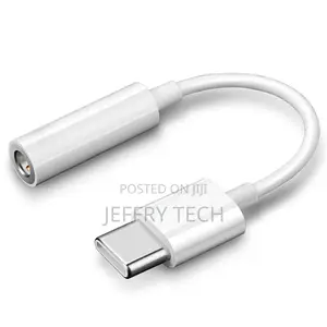 USB-C Type C Adapter Port to 3.5MM Aux Audio Jack Earphone H