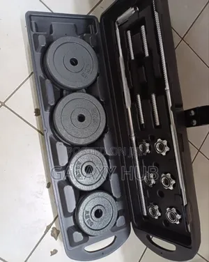 50kg Chrome Dumbbells With Case