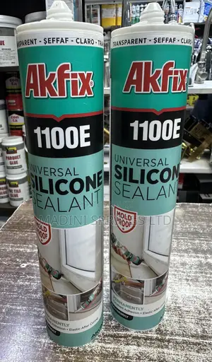 Akfix 1100e Mold Proof Universal Silicon Sealant (Clear)