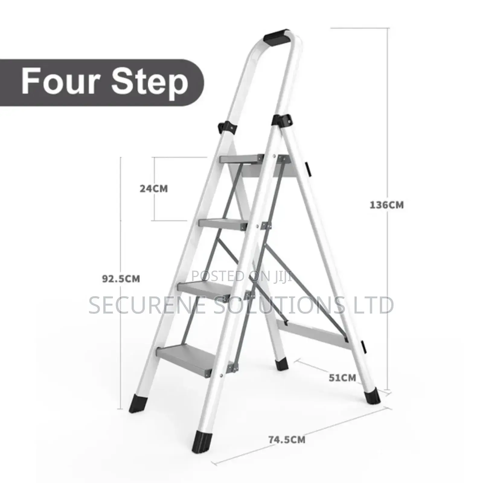 4steps Aluminium Household Ladder