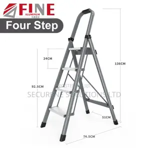 4steps Aluminium Household Ladder