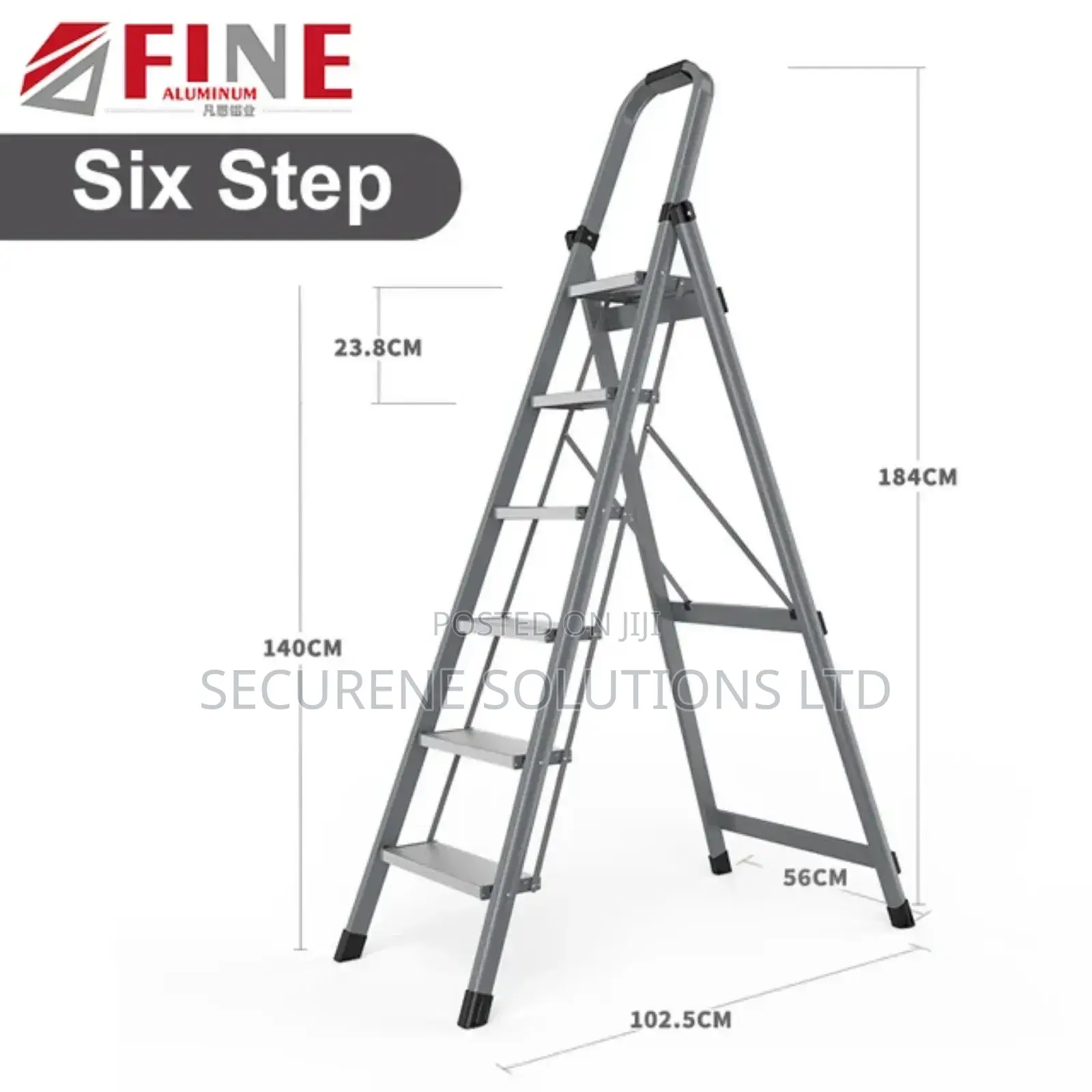 6step Aluminium Household Ladder