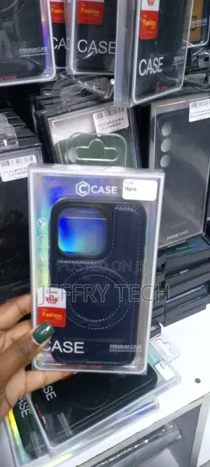 iPhone 15 Pro Premium PU Leather Case