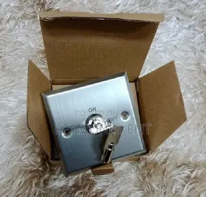 Metallic Exit Release Buttomn