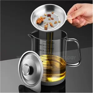 High Borosilicate Glass Oil Jar / Filter