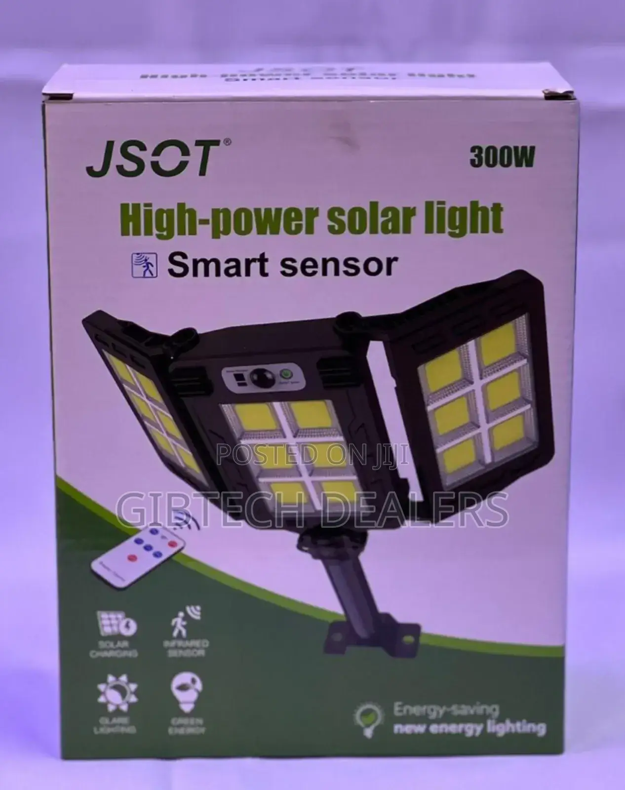 Jsot Foldable Solar Lights Smart Sensor 300w