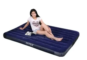 Intex Inflatable Mattress With Free Electric Pump4*6