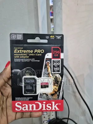 Sandisk Extreme Pro Microsdxc Card With Adapter 256gb 200MB