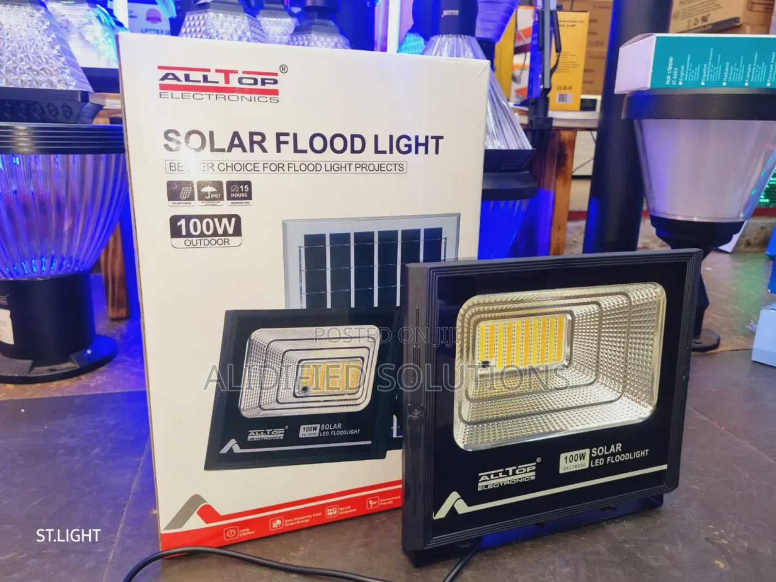 Alltop Solar Floodlight 100w