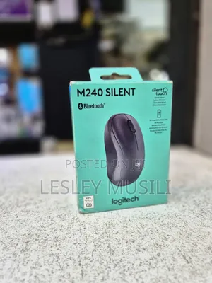 Logitech M240 Silent Bluetooth Mouse, Wireless,