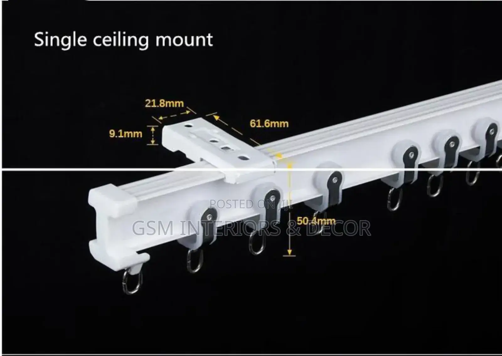 Aluminium Bendable Rail Aluminium Rail 1 Meter