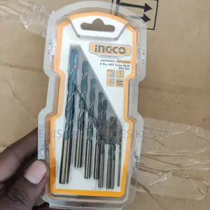 INGCO Metal Drill Bits Set 8 PCS HSS Twist Drill Bits Set