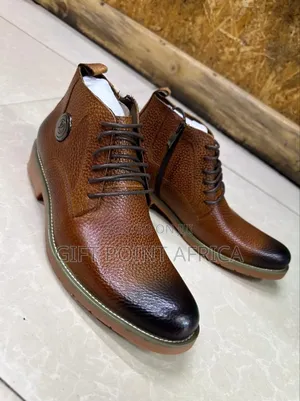 Official Leather Boots For Men