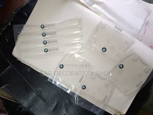 8pc BMW Series Universal Waterproof Stickon Door Bowl Sticke