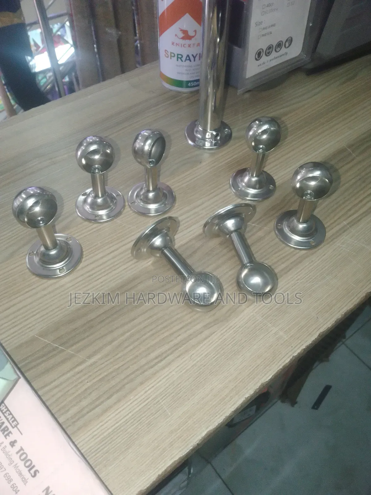 Chrome Pipe Holders