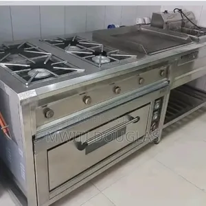 Combined Caterina With Griddle and a Friyer